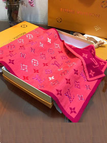 2020 louis vuitton top quality cashmere scarf L532 red