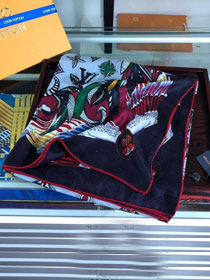 2020 louis vuitton top quality cashmere scarf L534 black