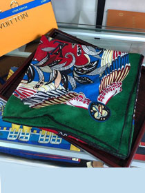 2020 louis vuitton top quality cashmere scarf L534 green