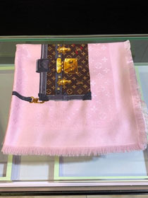 2020 louis vuitton top quality cashmere scarf L536 pink