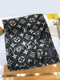 2020 louis vuitton top quality cashmere scarf L540 blackish green