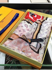 2020 louis vuitton top quality cashmere scarf L542 red