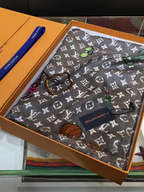 2020 louis vuitton top quality cashmere scarf L546 grey