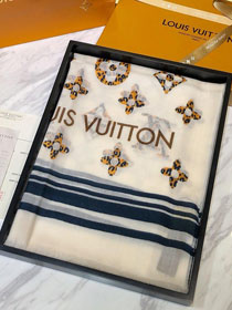 2020 louis vuitton top quality cashmere scarf L561 white