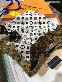 2020 louis vuitton top quality cashmere scarf L567 white