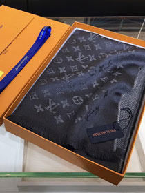 2020 louis vuitton top quality cashmere scarf L571 grey