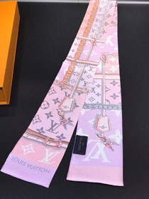 2020 louis vuitton top quality silk ribbon L428 pink