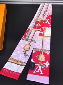 2020 louis vuitton top quality silk ribbon L428 red