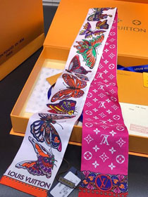 2020 louis vuitton top quality silk ribbon L442 pink
