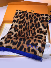 2020 louis vuitton top quality silk scarf L408 coffee