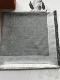 2020 louis vuitton top quality cashmere scarf L427 grey