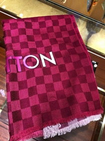 2020 louis vuitton top quality silk scarf L430 bordeaux