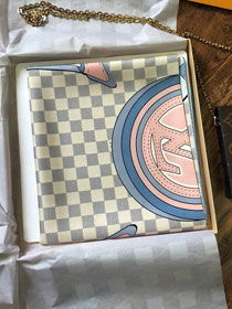 2020 louis vuitton top quality silk scarf L484 white