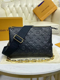 2021 Louis vuitton original calfskin coussin pm bag M57790 black