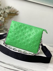 2021 Louis vuitton original calfskin coussin pm bag M57936 green