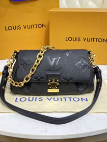 2021 Louis vuitton original calfskin favorite bag M45813 black