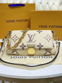 2021 Louis vuitton original calfskin favorite bag M45813 white