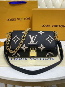 2021 Louis vuitton original calfskin favorite bag M45859 black