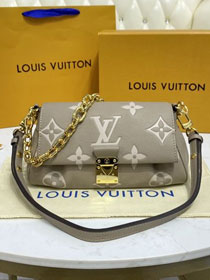 2021 Louis vuitton original calfskin favorite bag M59114 light grey