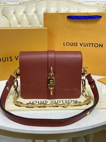 2021 Louis vuitton original calfskin rendez vous handbag M57744 terracotta