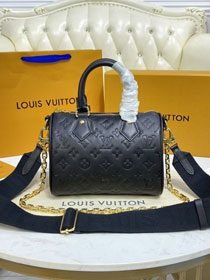2021 Louis vuitton original calfskin speedy 22 M58631 black