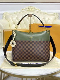 2021 Louis vuitton original damier ebene maida handbag N40366 green