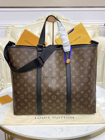 2021 Louis vuitton original monogram canvas week end tote gm M45733