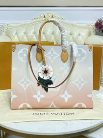 2021 Louis vuitton original monogram giant canvas onthego gm M57640 mist