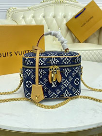 2021 Louis vuitton original since 1854 textile vanity pm M57403 blue