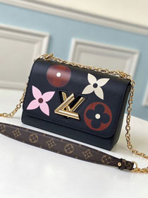 2021 louis vuitton original calfskin twist mm M57057 black