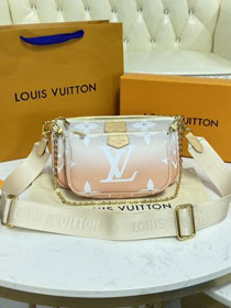 2021 louis vuitton original monogram multi pochette M57634 mist