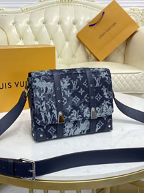 2021 louis vuitton original monogram tapestry canvas trunk messenger bag M57282