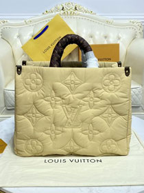 2022 Louis vuitton original econyl onthego gm M59007 beige