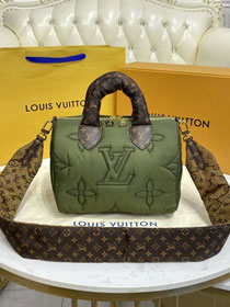 2022 Louis vuitton original econyl speedy 25 M59009 green