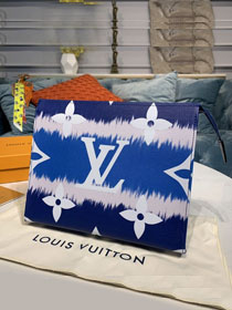 Louis Vuitton monogram canvas escale toiletry pouch 26 M69136 blue