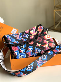 Louis Vuitton monogram coated canvas toiletry pouch 26 M47542 black