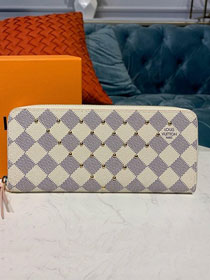 Louis vuitton damier azur zippy wallet N60252