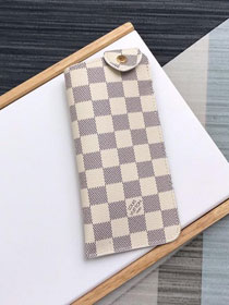 Louis vuitton damier woody sunglasses case M00284