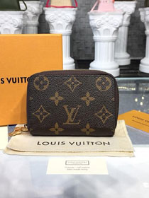Louis vuitton monogram double zippy wallet M58106