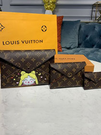 Louis vuitton monogram pochette kirigami three in one pouch M62034