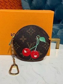 Louis vuitton monogram round coin purse M62088