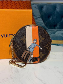 Louis vuitton monogram round coin purse M94503