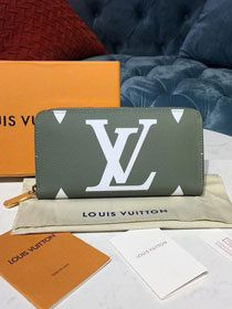 Louis vuitton monogram zippy wallet M67549 green