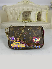 Louis vuitton origianl monogram mini pochette accessoires M69752