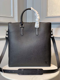 Louis vuitton original calfskin anton tote bag M33433 black