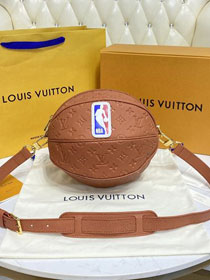 Louis vuitton original calfskin ball in basket M57974 brown