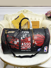 Louis vuitton original calfskin keepall 55 M58516 black