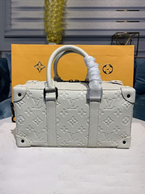 Louis vuitton original calfskin runway handbag m44483 white