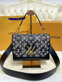 Louis vuitton original calfskin twist mm M57442 black
