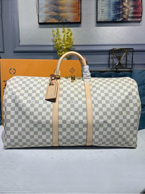 Louis vuitton original damier azur keepall 55 bag N41429